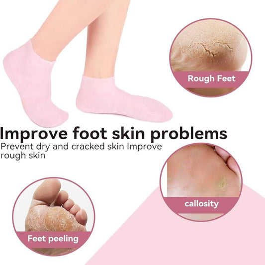 Silicon Gel Moisturizing Sock, Foot