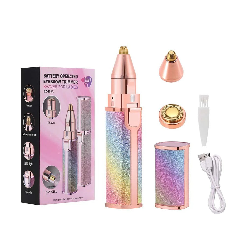 2 in 1 Eyebrow Trimmer
